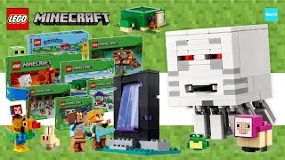 レゴマインクラフト 2024 1月 新作セット ／ Lego Minecraft 2024 Winter Sets [upl. by Thury736]