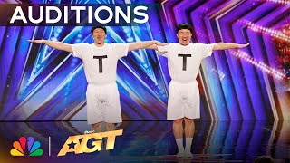 TT Brothers Will Make You SMILE  Auditions  AGT 2024 [upl. by Orlina]