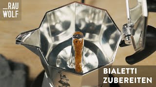 Bialetti Espressokocher Zubereitung  Michaels Barista Tipps [upl. by Namajneb749]