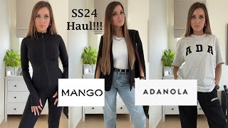 Incredible Mango amp Adanola Haul  Try On Haul [upl. by Myrlene]