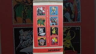 Marvel Value Stamp Calendar featuring Stamps 8996 for August 3rd [upl. by Chemash]