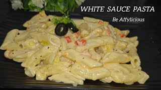 How To Make White Sauce Creamy Pasta whitesaucepasta pastarecipefyp beaffylicious cheesepasta [upl. by Neiht]