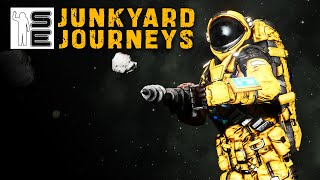 🔴 Junkyard Journeys Episode 22  In search of ORE  Scrapyard Space Engineers [upl. by Odlawso532]