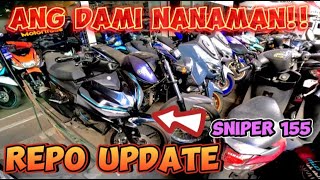 MURANG REPO MOTORCYCLE UPDATE AVAILABLE UNITS YAMAHA SNIPER 155NMAXAEROX V1 [upl. by Woods]