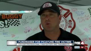 Naples community raises money for victims of Picayune Strand Fire [upl. by Alodee]