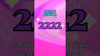 Angel Number 2222 222 hz angelnumber numerology manifest luckygirl healing frequency 2 how [upl. by Alag]