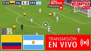 En Vivo Colombia vs Argentina Ver Partido Colombia vs Argentina Eliminatorias Conmebol 2024 hoy [upl. by Jerusalem174]