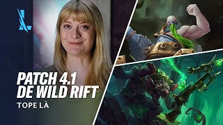 Aperçu du patch 41  League of Legends Wild Rift [upl. by Zollie]