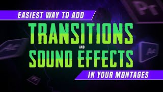 How to add Transition amp SFX in Montages using After Effects and Premiere Pro  Motion Bro Extension [upl. by Mitchiner]