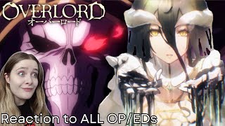 WHAT IS OVERLORD  First time Reaction to ALL Overlord Openings amp Endings 14 [upl. by Hcirdeirf417]