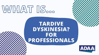 What is Tardive Dyskinesia TD  Mental Health Professionals [upl. by Akemeuwkuhc]