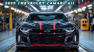 THE 2025 CHEVROLET CAMARO ZL1 FEATURES THAT SHOCK [upl. by Donoho629]