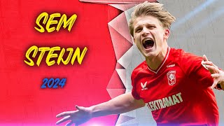 Sem Steijn  Goals and Highlights Twente 2024  HD [upl. by Wootan]