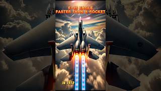 quotF15 Eagle Climbs Faster Than a Rocket 98000 Feet in Just 3 Minutes  Air Force Feat shorts [upl. by Yorle]