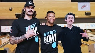 SPENDING A DAY WITH RUSSELL WESTBROOK AND STEVEN ADAMS [upl. by Naret513]