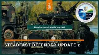 Grootste strategische verplaatsing in geschiedenis landmacht van start STEADFAST DEFENDER [upl. by Shayna]