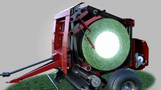 Massey Ferguson 2800 Baler Animation [upl. by Georgena368]