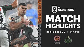 NRL All Stars 2022  Maori v Indigenous Match Highlights  NRL [upl. by Sander]