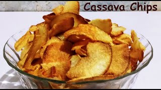 How to make Crispy Cassava Chips  Tapioca Chips  Maravalli Kezhangu Chips  Maragenasu Chips [upl. by Nahbois]