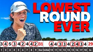 Grant Horvat’s Lowest Golf Round Ever 64 [upl. by Ezar]