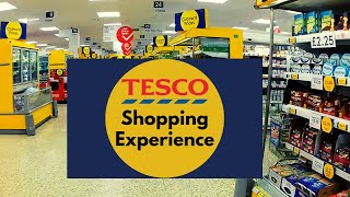 Tesco Extra 🇬🇧 Supermarket Shopping Self Checkout UK 2022 [upl. by Dale88]