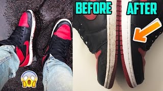 HOW TO CLEAN DIRTY MIDSOLES TUTORIAL [upl. by Eldreda226]