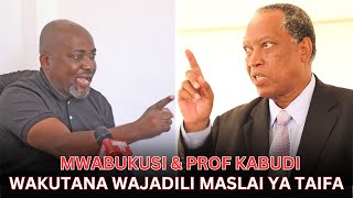 HATIMAYE Prof KABUDI AKUTANA NA Wakili MWABUKUSI WAJADILI KUWEKA MKAZO KWENYE MASLAI YA TAIFA [upl. by Ruvolo]