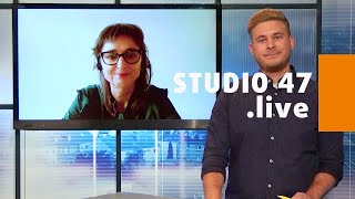 STUDIO 47 live  LEITERIN GUDRUN SOMMER ZUM 20 JUBILÄUM DES „DOXS“FESTIVALS [upl. by Wenger]