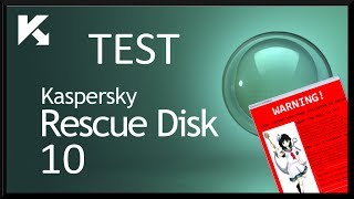 Kaspersky Rescue Disk 10  Test na zainfekowanym systemie [upl. by Ttik]