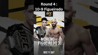 SCORING CONTROVERSIAL FIGHTS Moreno vs Figueiredo 3 Comment what fights you want to see next [upl. by Eniaral]