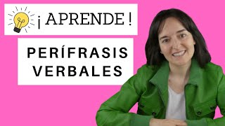 ¡¡¡Aprende las PERÍFRASIS VERBALES en español👍 [upl. by Anelra]