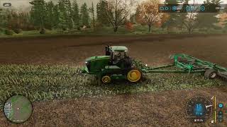 Testování pásového JOHN DEERA  Farming Simulator 22  64 [upl. by Eesyak]