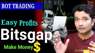 Auto trading bots Bitsgap Bot trading  Easy profit making With bot trading  trade with bot [upl. by Odiug]