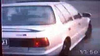 Honda Accord TYPE R Video Gaskrank Bremerhaven strassenrennen 14 Mile viertelmeile streetrace [upl. by Aciretal]