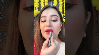 Red lipstick Dark Brown Lip liner Best Combo [upl. by Braca]