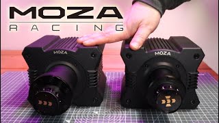 MOZA R9 V1 Vs MOZA R12 comparing the SIZE [upl. by Muhcon]