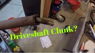 How to fix your drive shaft clunk [upl. by Neltiak140]