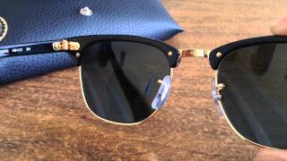 Ray Ban Clubmaster Made in China Original [upl. by Corri196]