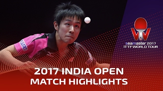 2017 India Open Highlights Koki Niwa vs Anthony Amalraj R32 [upl. by Antoinette813]