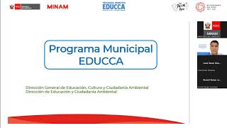 Taller virtual  Cadena programática para la implementación del Programa Municipal EDUCCA 1752023 [upl. by Amek]