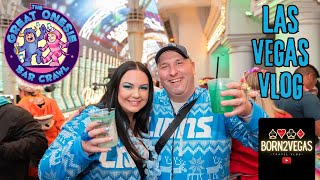 GREAT ONESIE BAR CRAWL  Vegas Travel Vlog Day 2  Drinksgiving on Fremont  Nov 2023 [upl. by Daryn328]