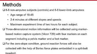 Aya Alwan Stability and Control of Amputeewalking on Slopes [upl. by Atalanta]