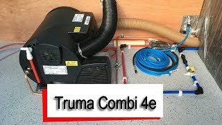 Truma Combi 4e Self Build Camper Van Installation [upl. by Erlina333]