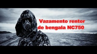 Vazamento de Ã³leo na bengala da NC 750 [upl. by Reffotsirk649]