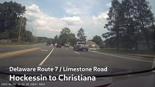 DE7Limestone Road Hockessin to Christiana [upl. by Sukhum]