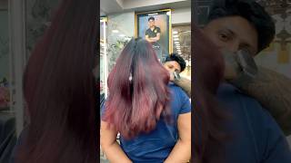 Red hair 👩‍🦰♥️ hairbysanjeev redhair red hair trendingshorts 2024 ￼✨ [upl. by Yeltnerb]