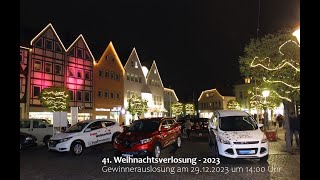 Stadtmarketing Bad Neustadt  Weihnachtsverlosung 2023 [upl. by Erreit]