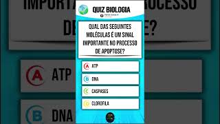 Quiz de perguntas e respostas de Biologia quiz biologia [upl. by Joline]