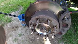 Ram 25003500 Wheel Bearing Replacement [upl. by Chappie]