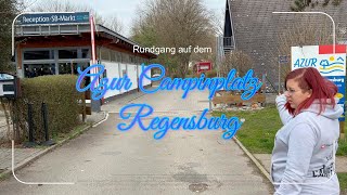 Azur Campingplatz Regensburg Rundgang [upl. by Ahtiekal]